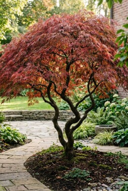 Acer palmatum 'Inaba-shidare' Multitronc