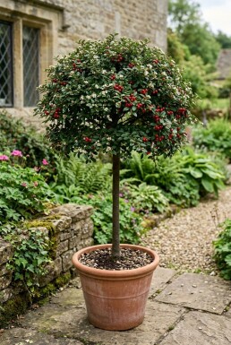 Cotoneaster dammeri 'Winter Jewel' sur tige