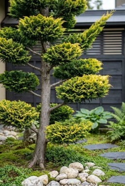Cuprocyparis leylandii 'Gold Rider' bonsaï
