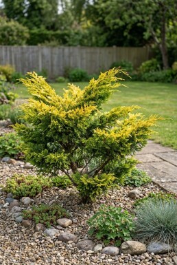 Juniperus pfitzeriana 'Gold Star' Arbuste