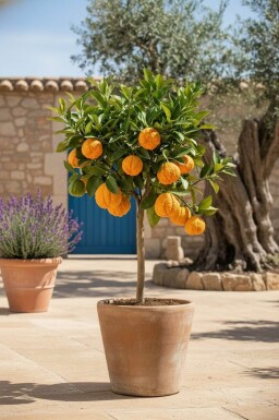 Oranger / Citrus Sinensis Mini-tige/stipe/tronc 20-30 cm