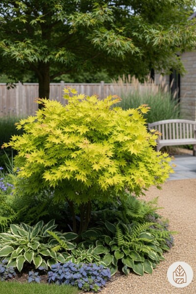 Acer shirasawanum 'Jordan' arbuste 60-80 cm