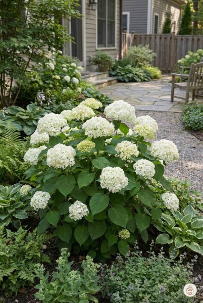 Hydrangea arborescens 'Annabelle' arbuste 20-30 cm