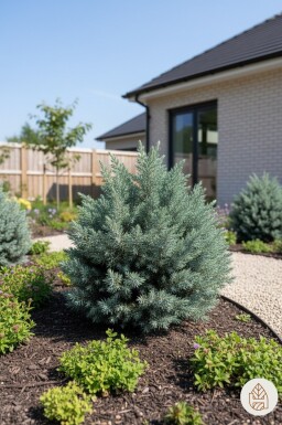 Juniperus squamata 'Blue Star' arbuste 15-20 cm