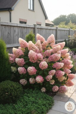 Hydrangea paniculata 'Sundae Fraise' arbuste 50-60 cm