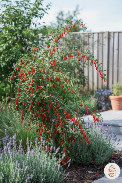 3 Plants De Baie De Goji (Lycium Barbarum) - Rustiques, En Pot 9 Cm - Plantes Fruitières Pour Jardin Ou Balcon - 5