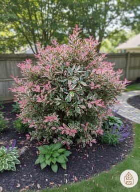 Photinia fraseri 'Pink Marble' arbuste 30-40 cm