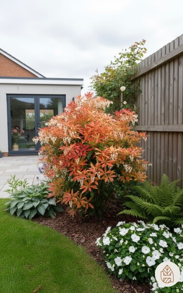 Pieris 'Forest Flame' arbuste 30-40 cm