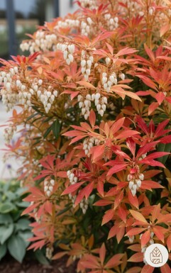 Pieris 'Forest Flame' arbuste 40-50 cm