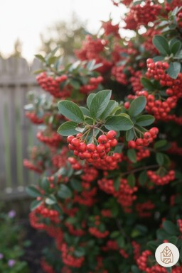 Cotonéaster Laiteux (Cotoneaster Lacteus) En Pot 3L - Hauteur 40/60 Cm, Persistant, Floraison Blanche En été - 4