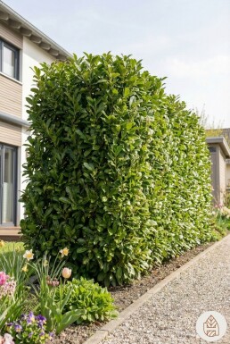 Laurier-palme / Prunus Laurocerasus Herbergii 80-100 cm - Pot