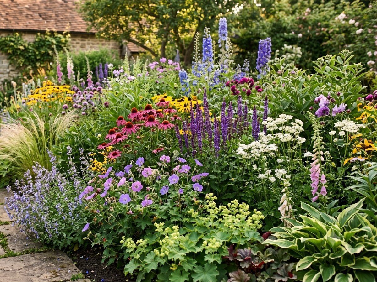 Quelles plantes vivaces sont brunes ?