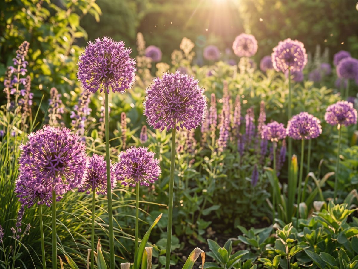Quel est le meilleur emplacement pour l’ail d’ornement (Allium) ?