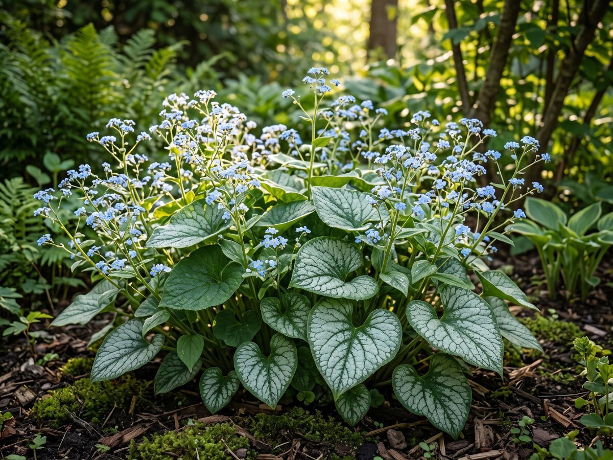 Myosotis du Caucase (Brunnera macrophylla)