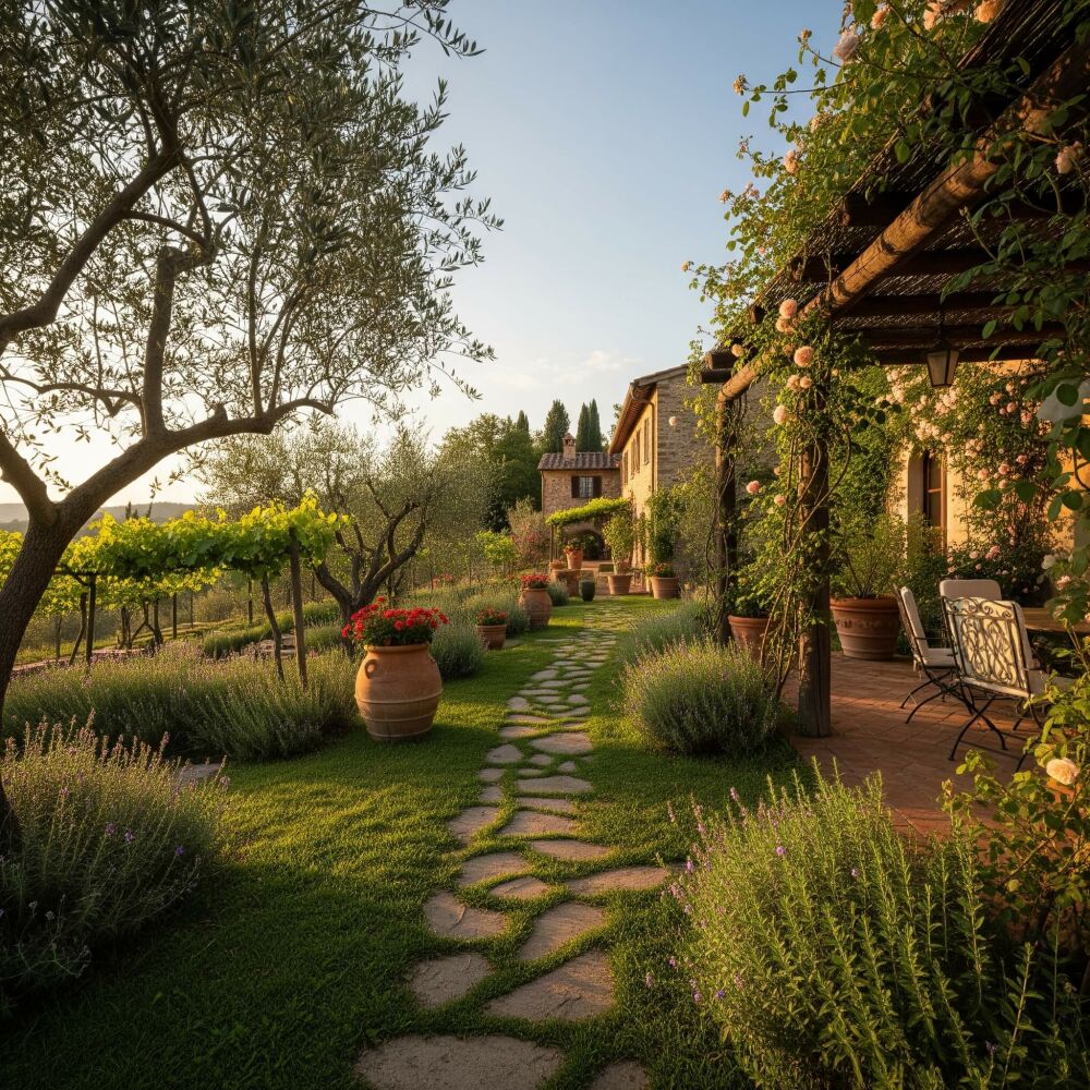 Créez votre propre jardin toscan : Plantes et conseils pour une ambiance méditerranéenne