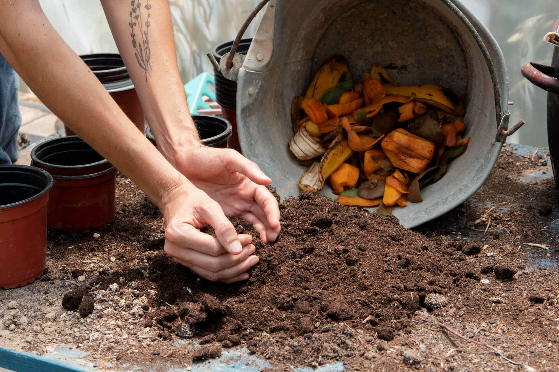 Créez votre propre tas de compost