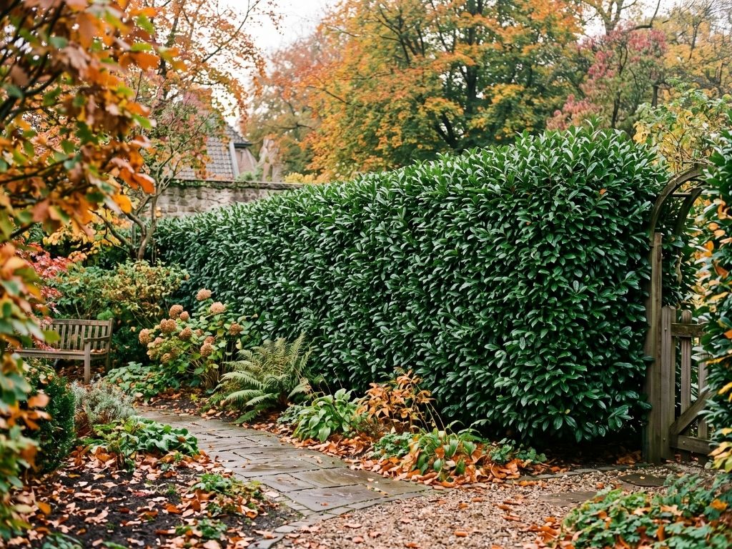 Plantes de haies au jardin